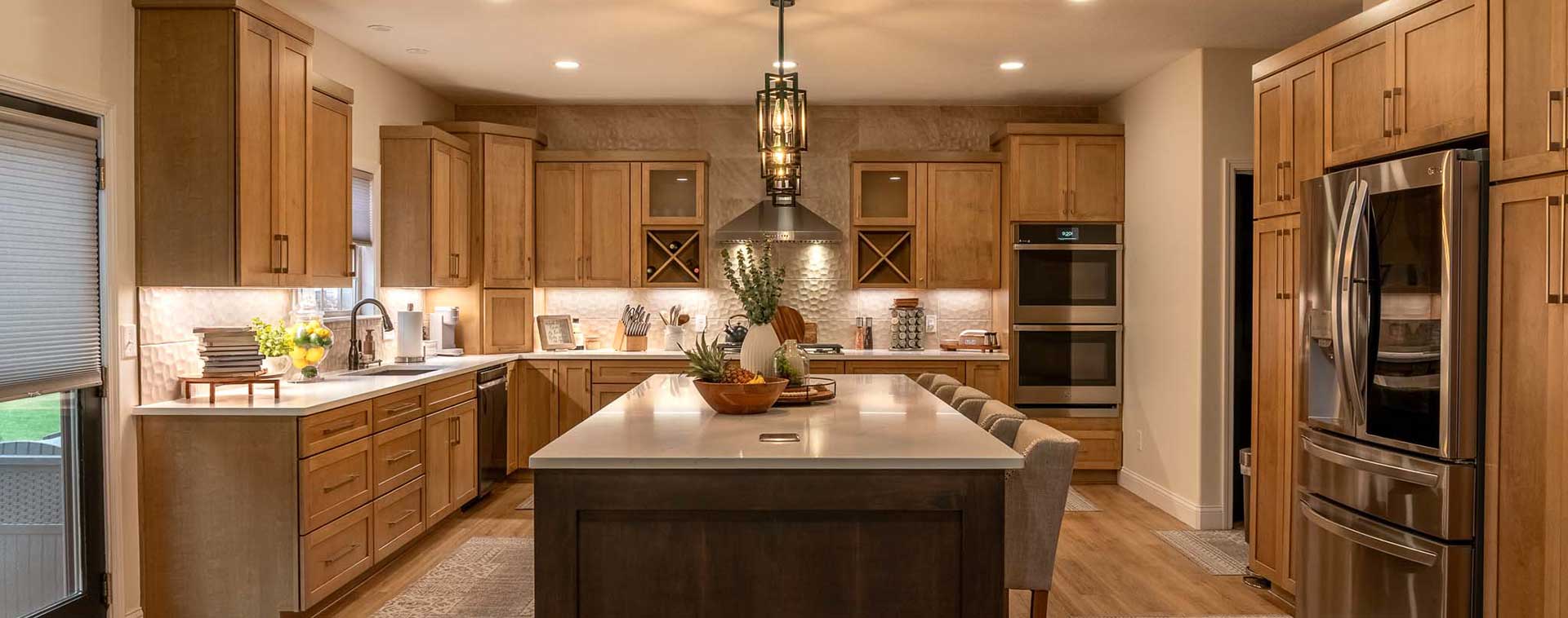 Warm and inviting kitchen renovation